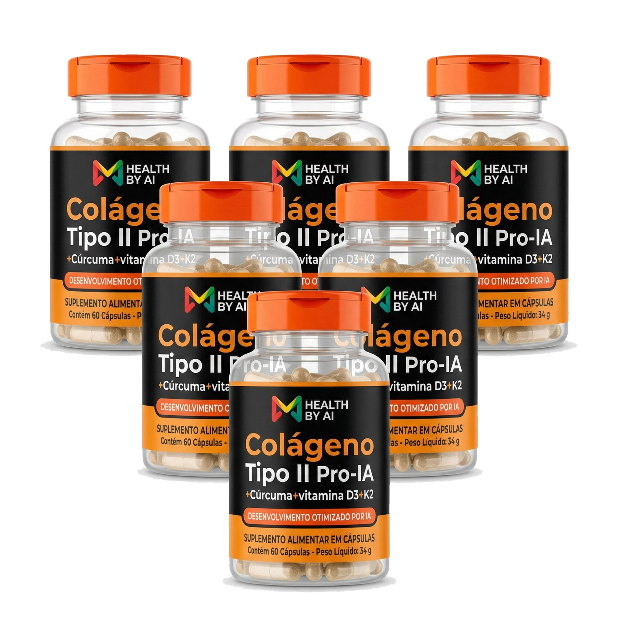 6 Potes Colágeno Pro-IA